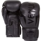 Venum Elite Boxing Gloves, Black, 16 oz