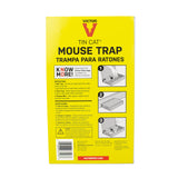 Victor M310GB Tin Cat Mouse Trap with Glue Boards, 1 2, Silver