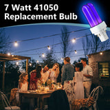 Kittmip 41050 7W Replacement UV Bulbs Compatible with DynaTrap DT1050 DT1100 DT1250, 1/2 Acre Trap Replacement Light Bulb, UV Light Ultraviolet Mosquito Killer Lamp Light Bulbs (4 Pack)