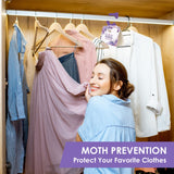 MothMag Moth Traps for Clothes, Closets, Fabrics, and Carpets, Clothes Moth Traps, Closet Moth Traps,Clothing Moth Pheromone Traps, Mothballs Alternative, How to Get Rid of Moths in House