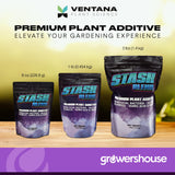 Stash Blend Premium Plant Additive Root Hormone for Plants - with Corn-Steep Liquor, Seaweed Powder, Humic Acid, Mycorrhizae, Microbial Bacteria, Soluble Silicon - Ideal for Gardeners and Growers