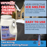 Ice Melt - 9LB Jug - Safe on Concrete - 90% Calcium