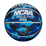 WILSON NCAA Legend Indoor/Outdoor Basketball - Blue Camo, Size 6-28.5"