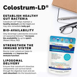 Sovereign Laboratories Colostrum-LD Powder 16oz with Proprietary Liposomal Delivery (LD) Technology for up to 1500% Better Bioavailability Than Regular Bovine Colostrum