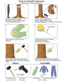 Mauget Imisol 4ml, Tree Injector Combination of Insecticide & Fungicide, Containing Imidacloprid & Debacarb (Imicide, Fungisol)