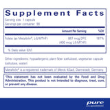 Pure Encapsulations Folate 400 | Metafolin L-5-MTHF Supplement to Support Cardiovascular, Cellular, and Neural Health* | 90 Capsules