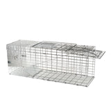 Live Humane Cat Trap for Stray Cats -1 Pack Raccoon Trap, Squirrel Trap, Animal Cage Trap for Armidillo, Rabbit, Feral Cats and Possums, Catch and Release, Collapsible Easy to Store, Dog Proof, 32"