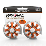 Rayovac Proline Advanced Hearing Aid Batteries Size 13 (48 Pack)