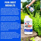 Nature’s MACE Dog Repellent 40oz Concentrate/Treats 15,000 Sq. Ft. / Keep Dogs Out of Your Lawn and Garden/Train Your Dogs to Stay Out of Bushes/Safe to use Around Children & Plants