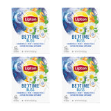 Lipton Bedtime Bliss Herbal Supplement Tea Bags, 15 Count (Pack of 4)