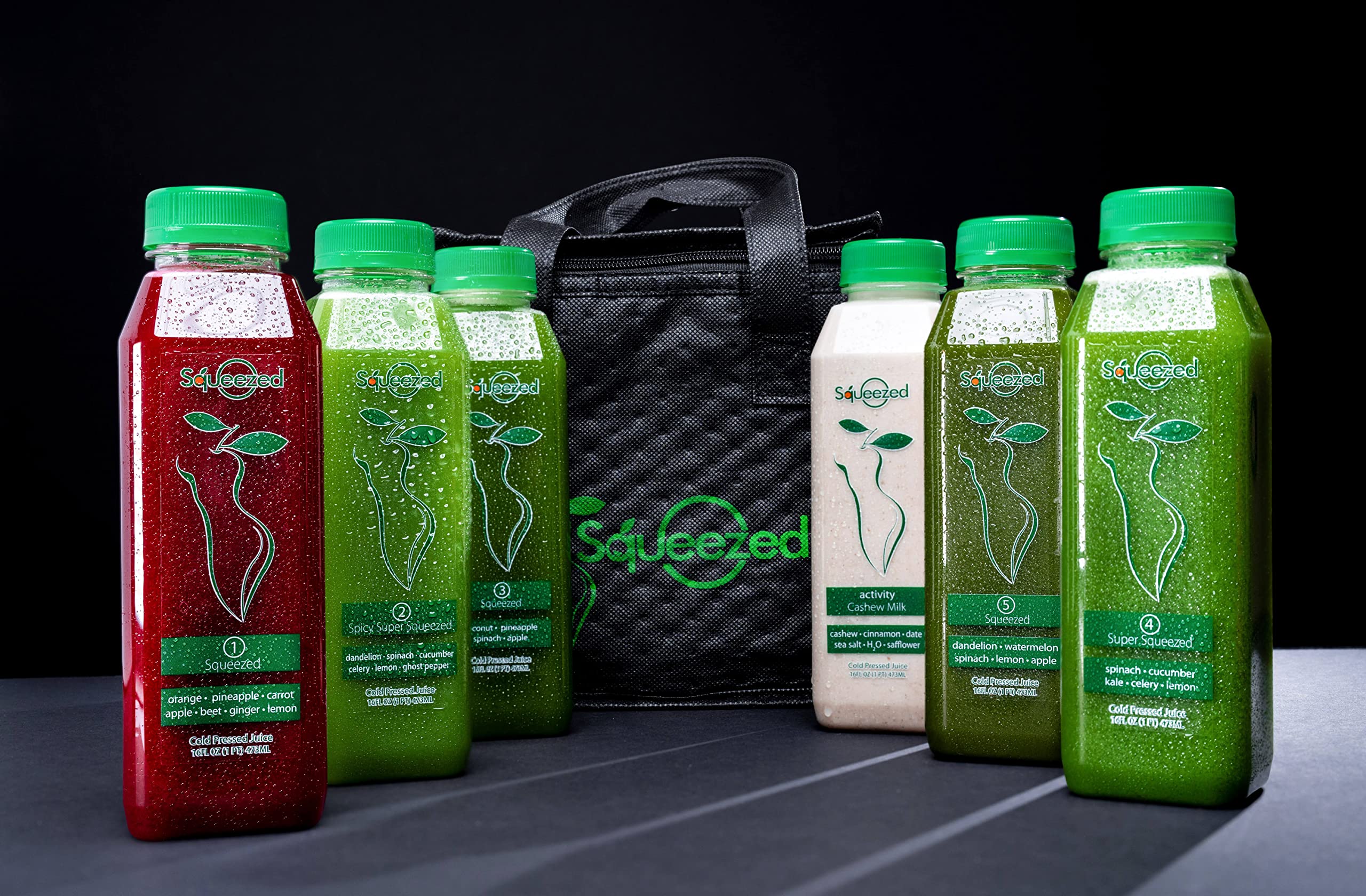 3 Day Spicy Super Squeezed Juice Cleanse Cold Pressed Juice and Cash