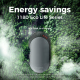 OCOOPA Hand Warmer Rechargeable, Single/Double Side Heating, 5 Levels up to 10hrs Heat, 5200mAh Electric Portable Pocket Heater, Heat Therapy Great for Outdoors, Warm Gifts, 118D