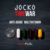Jocko Fuel TIME WAR Multivitamin - Healthy Aging Supplement for Heart, Bone, & Eye Health, Essential Vitamins and Minerals, Supports Stress Relief and Energy Levels - 30 Day Supply