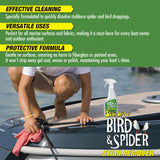 STAR BRITE Spider & Bird Stain Remover Spray - Quickly Dissolve Bird Droppings & Clean up Spider Mess - Won't Remove Polish or Wax (095122P)