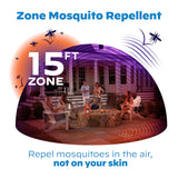 Thermacell Mosquito Repellent Cambridge Lantern; Includes 12-Hour Refill; 15 Foot Zone of Protection; Highly Effective Mosquito Repellent for Patio; Bug Spray Alternative; Scent Free