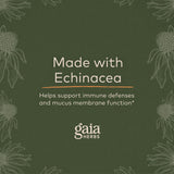 Gaia Herbs Echinacea Goldenseal - Immune Support Supplement for Maintaining a Healthy Respiratory System - with Organic Echinacea and Goldenseal Root - 60 Vegan Liquid Phyto-Capsules (10-Day Supply)
