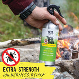 TICK BAN Yaya Organics All Natural Extra Strength Tick Repellent DEET Free - 16 Ounce Spray Bottle