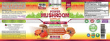 FRESH HEALTHCARE Mushroom Supplement - Lions Mane, Cordyceps, Reishi, Turkey Tail, and Shitake - Immune and Brain Support - Peak Power Mushroom Supplement - 90 Vegan Capsules