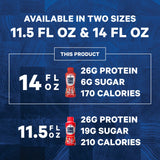 Core Power Fairlife 26g Protein Milk Shakes, Ready To Drink for Workout Recovery, Strawberry Banana, 14 Fl Oz (Pack of 12)