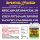 Trifecta Crop Control Super Concentrate All-in-One Natural Pesticide, Fungicide, Miticide, Insecticide, Help Defeat Spider Mites, Powdery Mildew, Botrytis, Mold, and More on Plants - Gallon