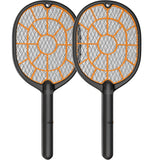 Black + Decker Electric Fly Swatter & Fly Zapper- Bug Zapper Racket Indoor & Outdoor- Handheld, Heavy- Duty Mosquito Swatter, Battery- Powered, Non- Toxic Safe for Humans & Pets Fly Swatters- 2 Pack
