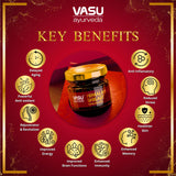 vasu ayurveda Highest Potency 100% Natural Himalayan Shilajit Resin Pure Form of Fulvic Acid & 85+ Trace Minerals - The Black Gold - 100 Day Supply Dual Value Pack - Energy Booster