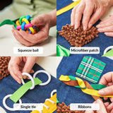 Fidget Muff Cat and Blanket for Elderly | Fidget Blanket for Dementia | Dementia Products for Elderly | Gift and Activities for Seniors with Alzheimer’s or Dementia | Sensory Fidget Toys