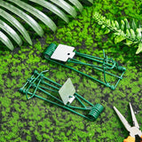 Qualirey 12 Pcs Outdoor Gopher Trap Easy Set Mole Trap Weather Resistant Gopher Killer Vole Trap for Lawn Garden Farm (Green)