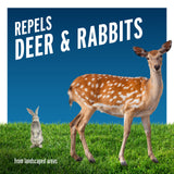 Liquid Fence Deer & Rabbit Repellent Granular, White, 5LB