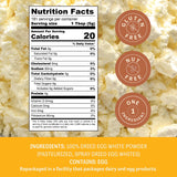 Judee’s Dried Egg White Protein Powder 2 lb - Pasteurized, USDA Certified, 100% Non-GMO - Gluten-Free and Nut-Free - Just One Ingredient - Made in USA - Use in Baking - Make Whipped Egg Whites