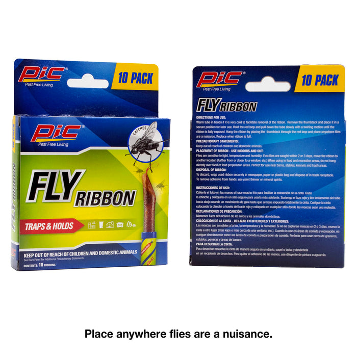 Pic FR10B Sticky Fly Ribbons (30-Pack)