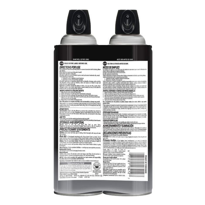 HOT SHOT 13412 HG-13412 pest Control, 14 oz, Black