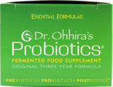 Dr. Ohhira’s Probiotics Original Formula with 3 Year Fermented Prebiotics, Live Active Probiotics and The only Product with Postbiotic Metabolites, 60 Capsules