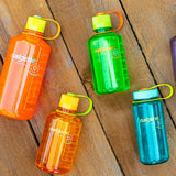 Nalgene Sustain Tritan BPA-Free Water Bottle Made with Material Derived From 50% Plastic Waste, 16 OZ, Wide Mouth