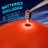 GlowCity Glow in The Dark Football - Light Up, Official Size Footballs - LED Lights and Pre-Installed Batteries Included﻿