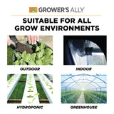 Grower's Ally Fungicide for Plants | Plant Fungicide Treatment Control for Powdery Mildew, Fungus and More - Trusted by Cultivators for Indoor & Outdoor Use, 128 oz Concentrate