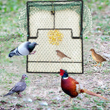 DSQSTMR Pigeon Bird Trap Trapping Hunting Quail Cage Sparrow Spring Starling Catching Net Traps for Trapping