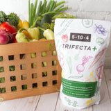 Trifecta+ 5-10-4 Organic All Purpose Plant Flower and Vegetable Fertilizer (6 LB)