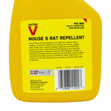 Victor M809 Mouse and Rat Repellent Natural Non-Toxic Spray for Indoor and Outdoor Use Ready to Use – 32 fl oz