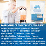 Kidney Restore Bio Fiber 2.5 LBS Restorative Kidney Support and Kidney Cleanse A Kidney Supplement to Remove Waste, Kidney Cleanse, Kidney Health Supplement