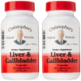 Dr. Christopher's Original Formulas Liver and Gall Bladder Formula Capsules, 100 Count (Pack of 2)