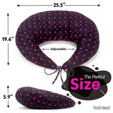 YESINDEED Recovery BBL Pillow: Woman’s Brazilian Butt Lift Post Surgery Sleeping, Sitting, Driving, Booty Lumbar Back Seat Cushion, Doctor Approved, Removable Cover, Washable 100% Polyester