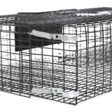 Rugged Ranch RATTR Ratinator Live Rat Chipmunk Squirrel Mouse Rodent Small Animal Metal Wire 2 Door Trap Pest Control Cage, Black (4 Pack)