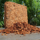 Coco Bliss Premium Coconut Coir Chips - 100% Organic Husk Chips - Low EC and pH for Plants (10 lbs)