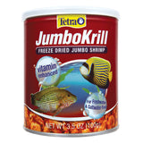 Tetra JumboKrill Freeze-Dried Jumbo Shrimp 3.5 Ounces, Natural Shrimp Treat For aquarium Fish, red (16198)