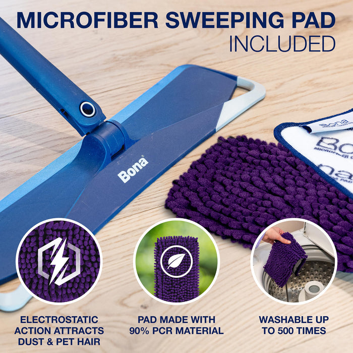 Bona® Pet System Premium Pet Microfiber Mop for Multi-Surface Floors