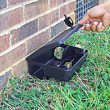 iTrap Rodent Control iTrap-005-S2 iTrap Rat & Mouse Bait Station Trap, Set of 2-Safe for Children & Pe, Black