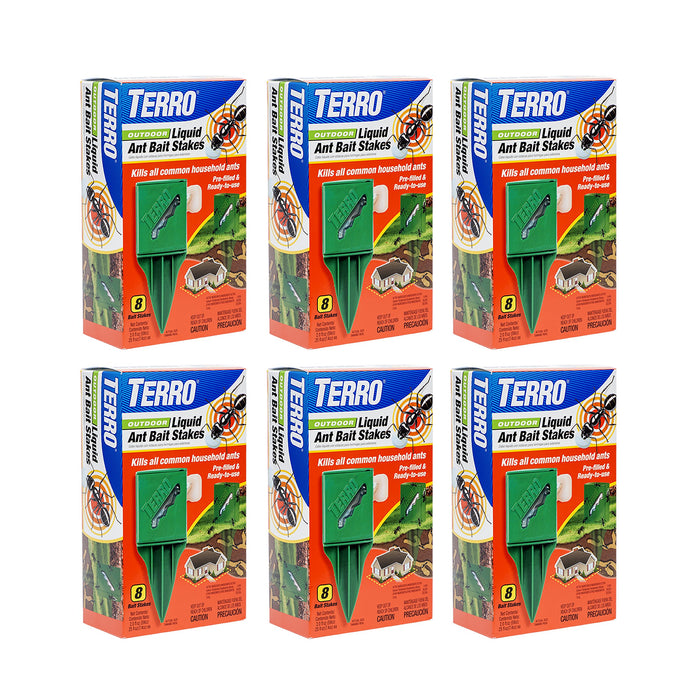 Terro T1812 Outdoor Liquid Ant Baits - 6 Pack