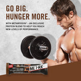 MET-Rx Big 100 Protein Bar, Meal Replacement Bar, 30G Protein, Salted Caramel Brownie Crunch, 9 Count, 3.52 Oz.