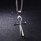Egyptian Ankh Crucifix Necklace, Ankh Cross Necklace for Men and Women, , Ankh Necklace